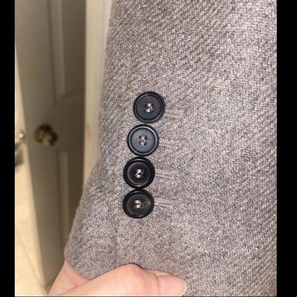 Zara wool blend women’s double breasted coat - Picture 4 of 7